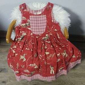 Cowgirl up!  Girls, western/rodeo summer dress